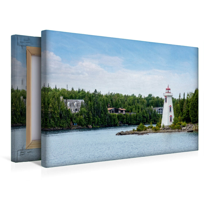 Premium Textil-Leinwand Tobermory