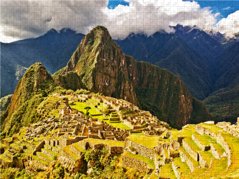 Macchu Picchu 2000 Teile Puzzle quer - CALVENDO Foto-Puzzle'