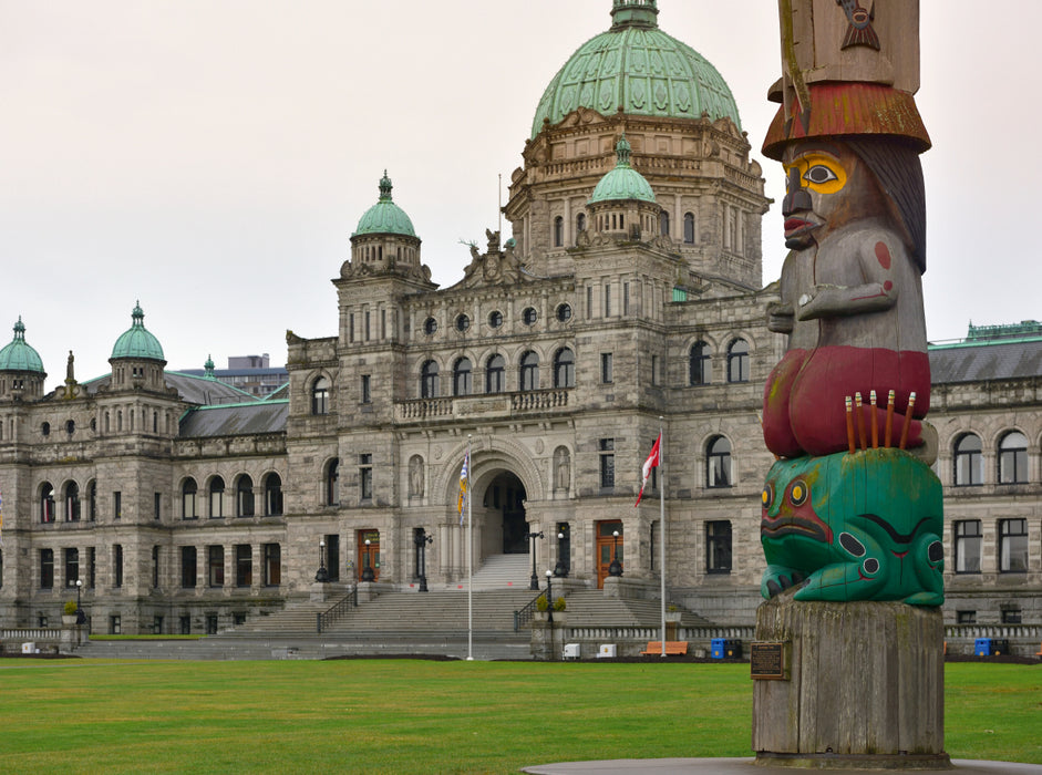 Das British Columbia Parliament Building, Victoria BC 2000 Teile Puzzle quer - CALVENDO Foto-Puzzle'