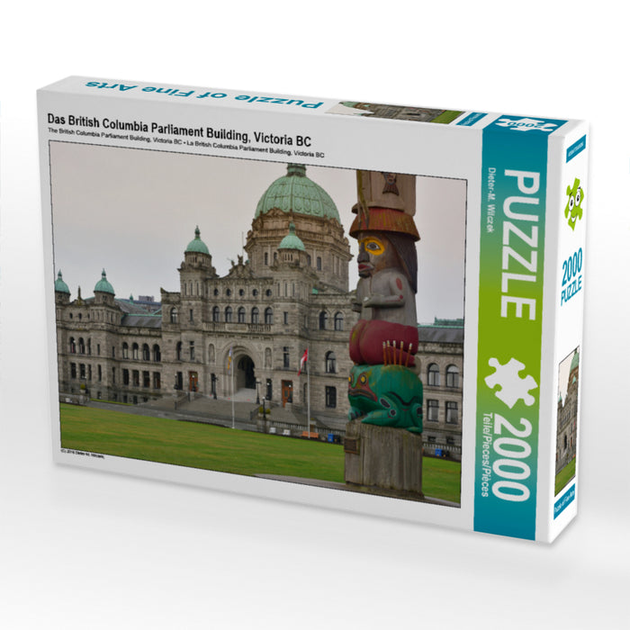 Das British Columbia Parliament Building, Victoria BC 2000 Teile Puzzle quer - CALVENDO Foto-Puzzle'