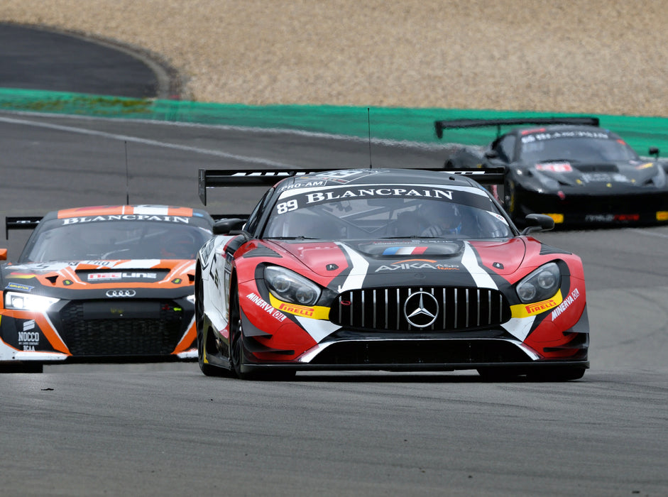 Mercedes-AMG GT3 / Audi R8 LMS / Ferrari 458 Italia GT3 2000 Teile Puzzle quer - CALVENDO Foto-Puzzle'