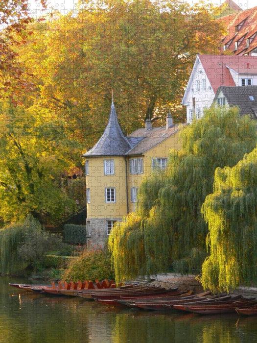 Hölderlinturm in Tübingen - CALVENDO Foto-Puzzle'