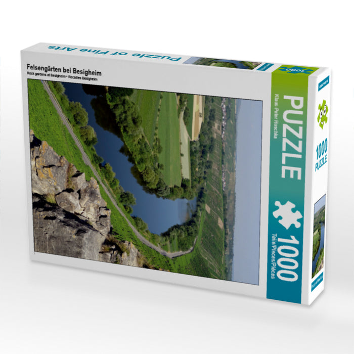 Felsengärten bei Besigheim 1000 Teile Puzzle hoch - CALVENDO Foto-Puzzle'