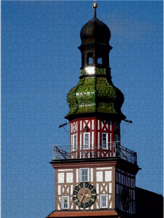 Kirchheim unter Teck, town hall - CALVENDO photo puzzle 