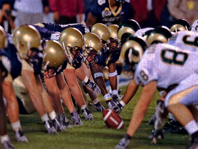 Kraft und Taktik - American Football - CALVENDO Foto-Puzzle'