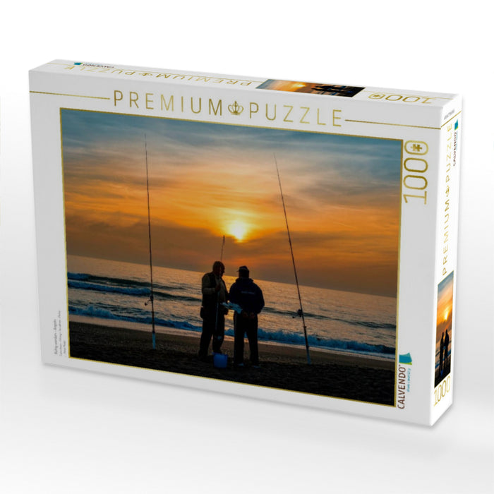 Ruhig werden - Angeln - CALVENDO Foto-Puzzle'