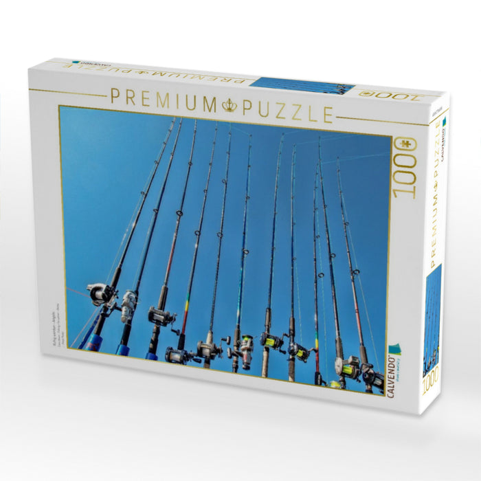 Ruhig werden - Angeln - CALVENDO Foto-Puzzle'