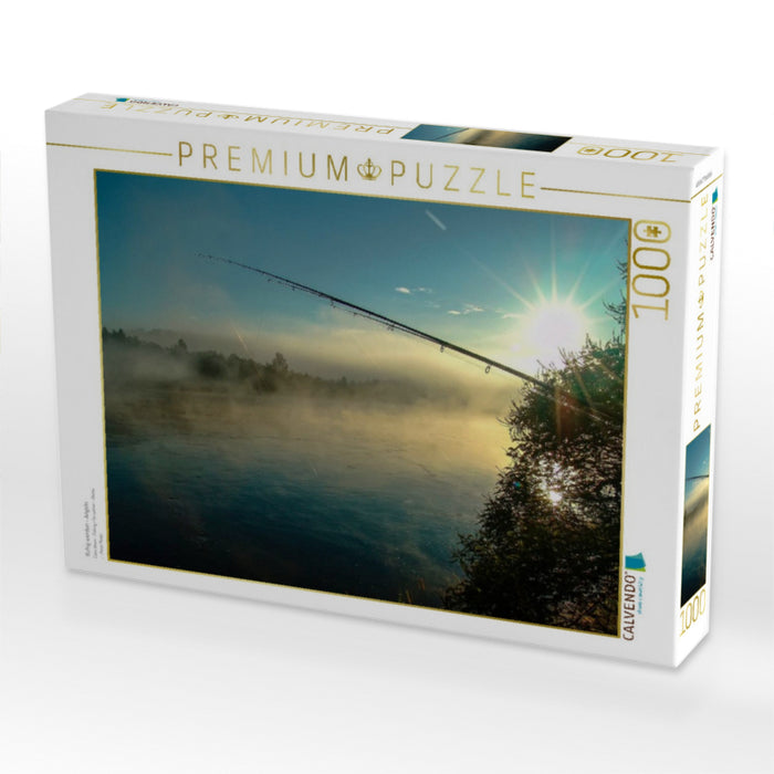 Ruhig werden - Angeln - CALVENDO Foto-Puzzle'
