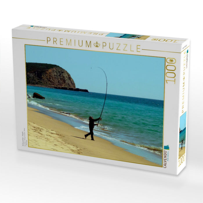 Ruhig werden - Angeln - CALVENDO Foto-Puzzle'