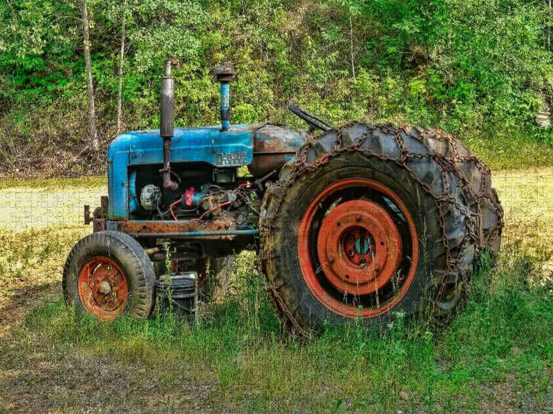 Ein Motiv aus dem Kalender Traktoren - game over - CALVENDO Foto-Puzzle'