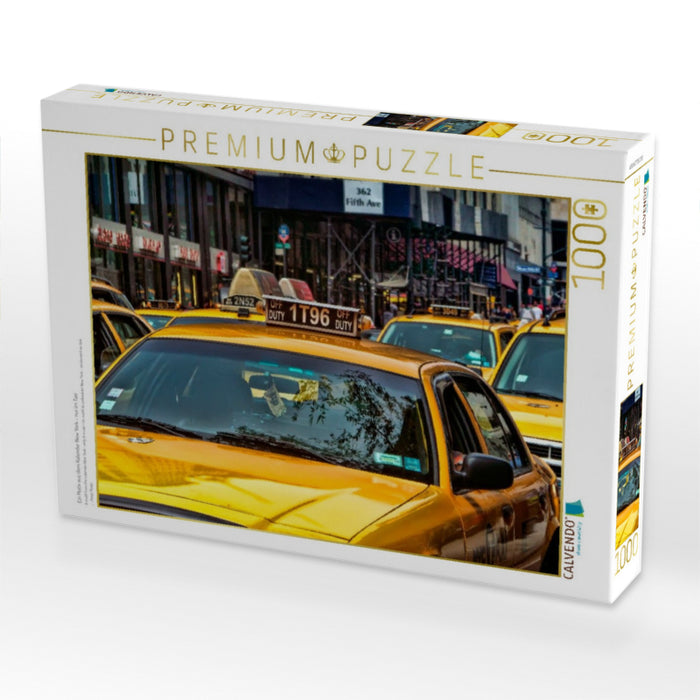 Ein Motiv aus dem Kalender New York - nur im Taxi - CALVENDO Foto-Puzzle'