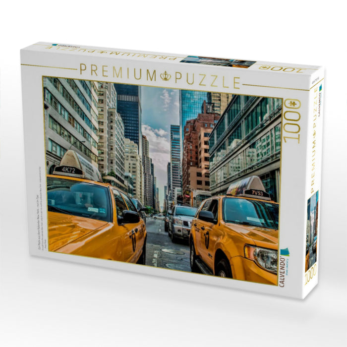Ein Motiv aus dem Kalender New York - nur im Taxi - CALVENDO Foto-Puzzle'