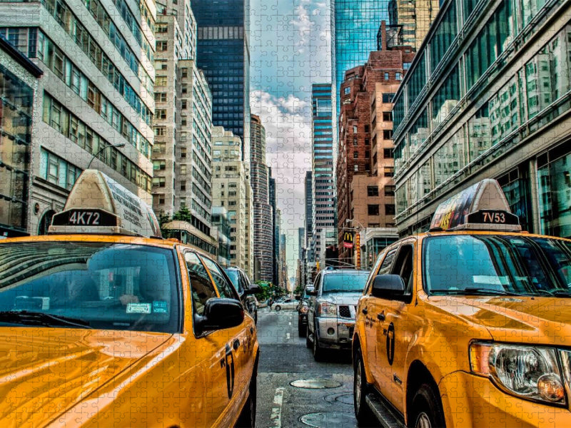 Ein Motiv aus dem Kalender New York - nur im Taxi - CALVENDO Foto-Puzzle'