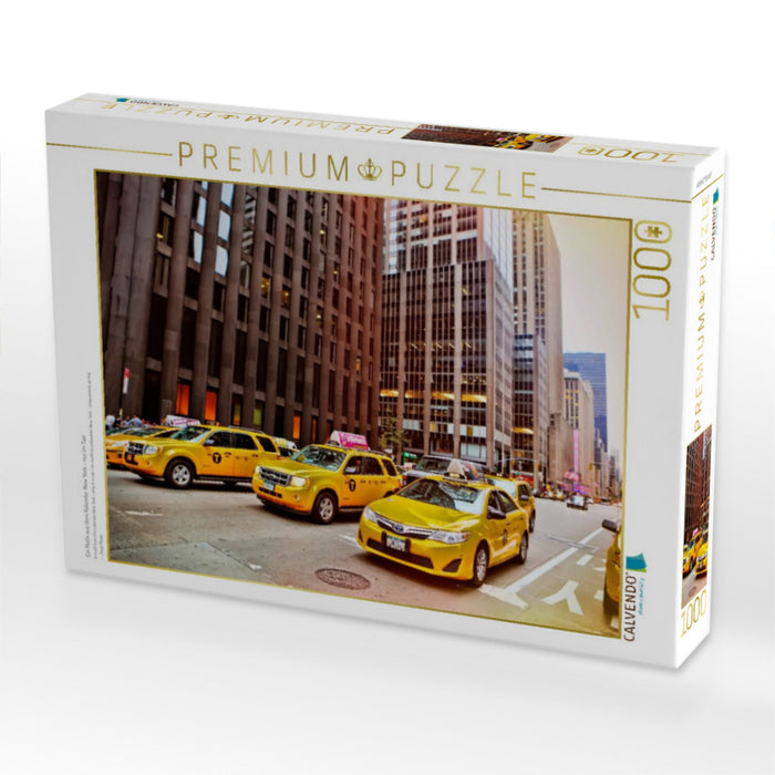 Ein Motiv aus dem Kalender New York - nur im Taxi - CALVENDO Foto-Puzzle'