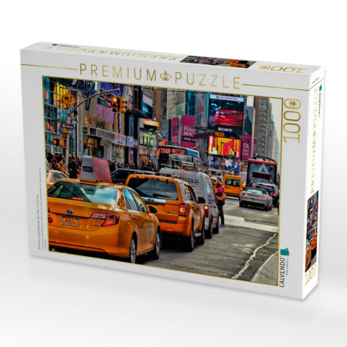 Ein Motiv aus dem Kalender New York - nur im Taxi - CALVENDO Foto-Puzzle'