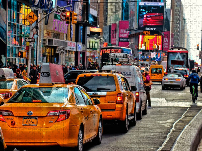 Ein Motiv aus dem Kalender New York - nur im Taxi - CALVENDO Foto-Puzzle'
