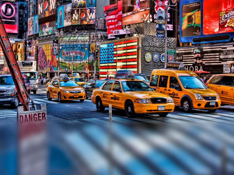 Ein Motiv aus dem Kalender New York - nur im Taxi - CALVENDO Foto-Puzzle'
