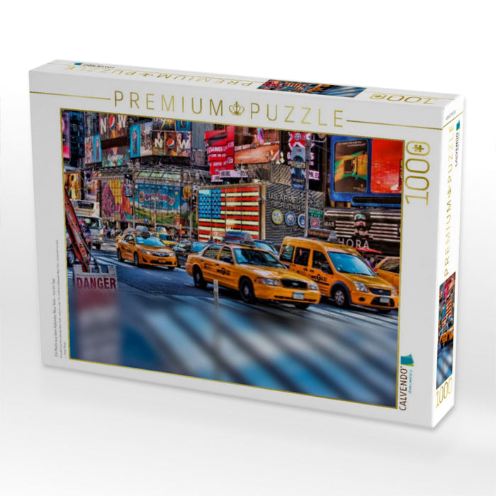 Ein Motiv aus dem Kalender New York - nur im Taxi - CALVENDO Foto-Puzzle'