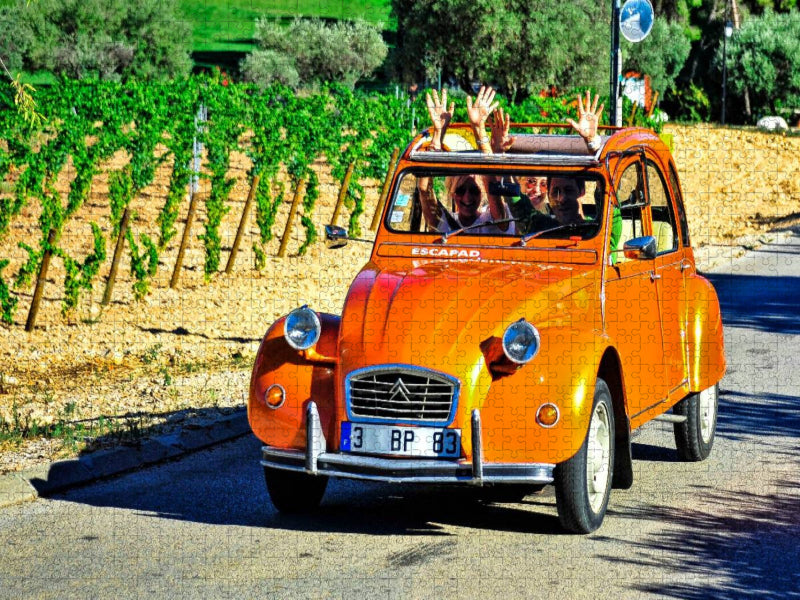 Ein Motiv aus dem Kalender Citroën 2CV - die Ente - CALVENDO Foto-Puzzle'