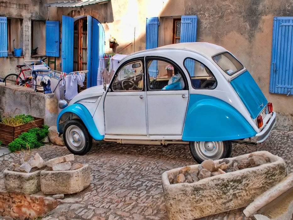 Ein Motiv aus dem Kalender Citroën 2CV - die Ente - CALVENDO Foto-Puzzle'
