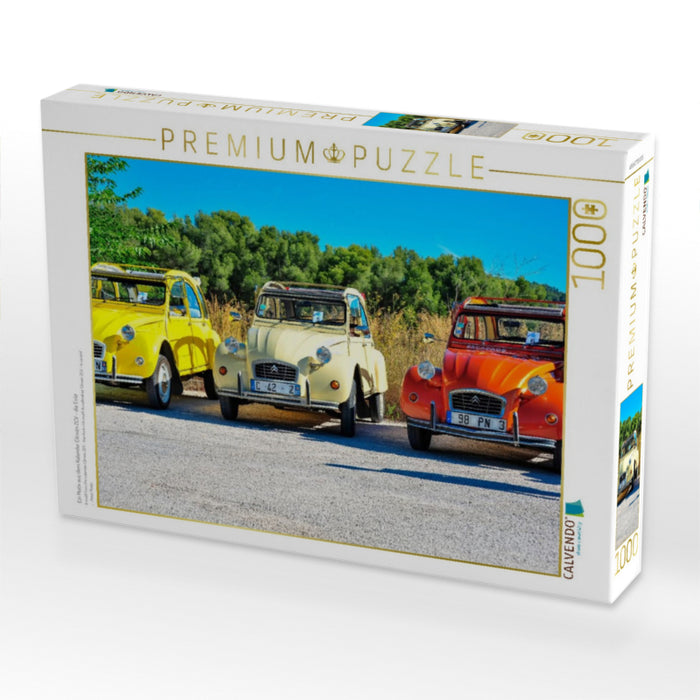 Ein Motiv aus dem Kalender Citroën 2CV - die Ente - CALVENDO Foto-Puzzle'