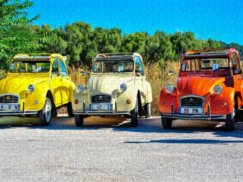 Ein Motiv aus dem Kalender Citroën 2CV - die Ente - CALVENDO Foto-Puzzle'