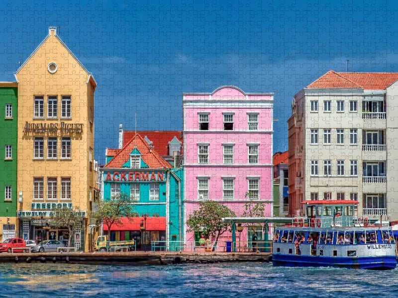 Curaçao - bunte Insel in der Karibik - CALVENDO Foto-Puzzle'