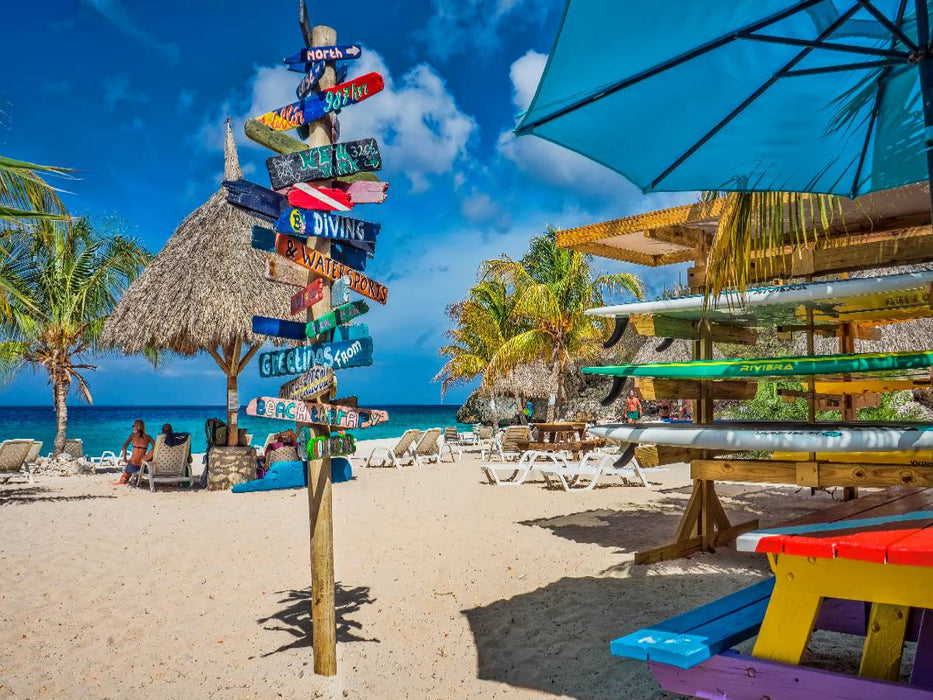 Curaçao - bunte Insel in der Karibik - CALVENDO Foto-Puzzle'