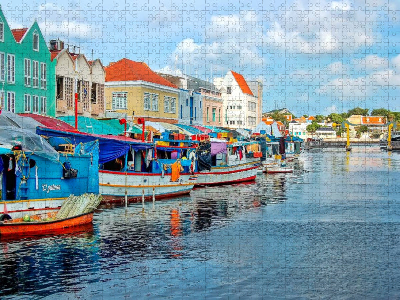Curaçao - bunte Insel in der Karibik - CALVENDO Foto-Puzzle'