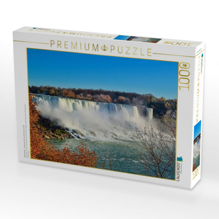 Niagarafälle - American Falls und Horseshoe Fall - CALVENDO Foto-Puzzle'