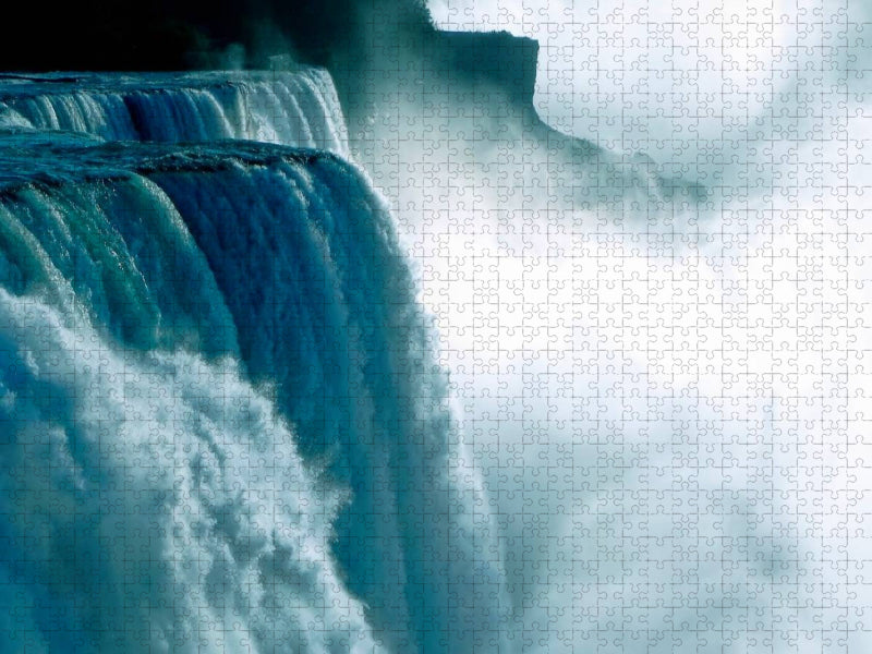 Niagarafälle - American Falls und Horseshoe Fall - CALVENDO Foto-Puzzle'