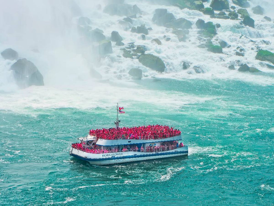 Niagarafälle - American Falls und Horseshoe Fall - CALVENDO Foto-Puzzle'