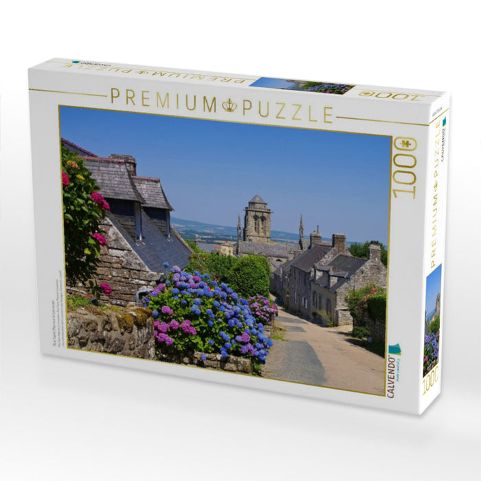 Rue Saint-Maurice in Locronan - CALVENDO Foto-Puzzle'