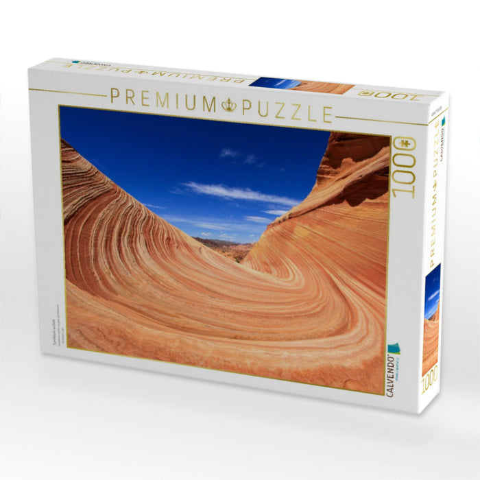 Sandstein wirbelt - CALVENDO Foto-Puzzle'