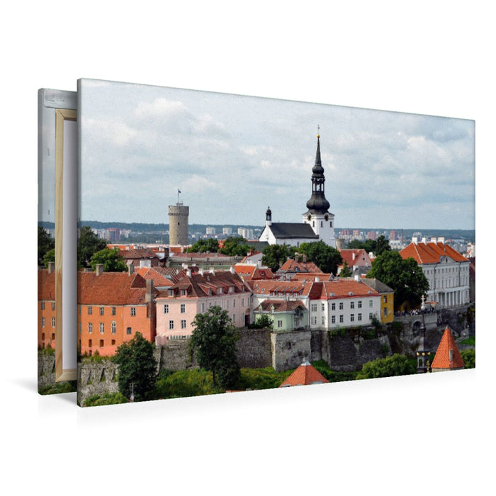 Premium Textil-Leinwand Tallinner Dom