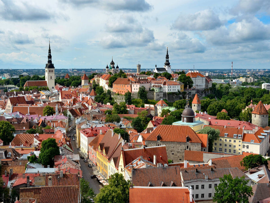 Blick über die Altstadt - CALVENDO Foto-Puzzle'