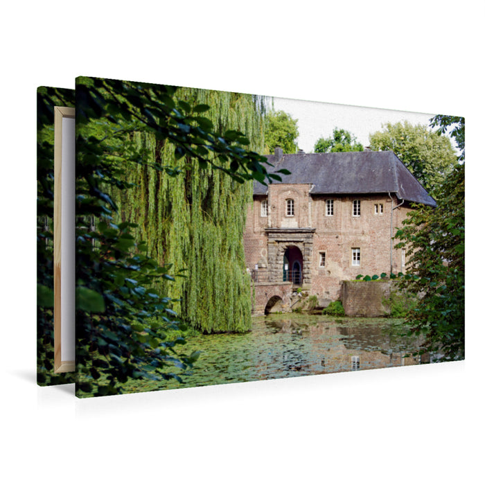 Premium Textil-Leinwand Schloss Rheydt