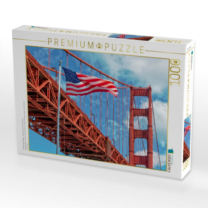 Golden Gate Bridge - Synonym für San Francisco - CALVENDO Foto-Puzzle'