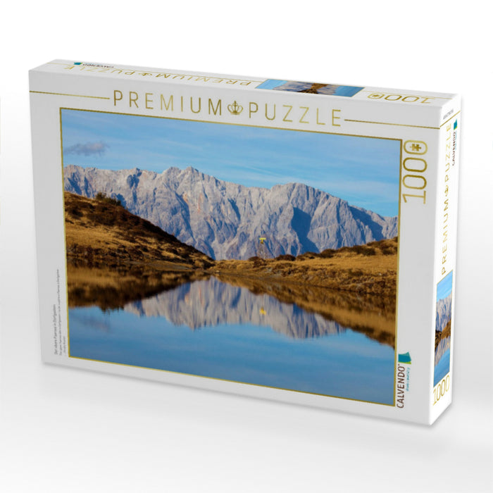 Der obere Paarsee in Dorfgastein - CALVENDO Foto-Puzzle'
