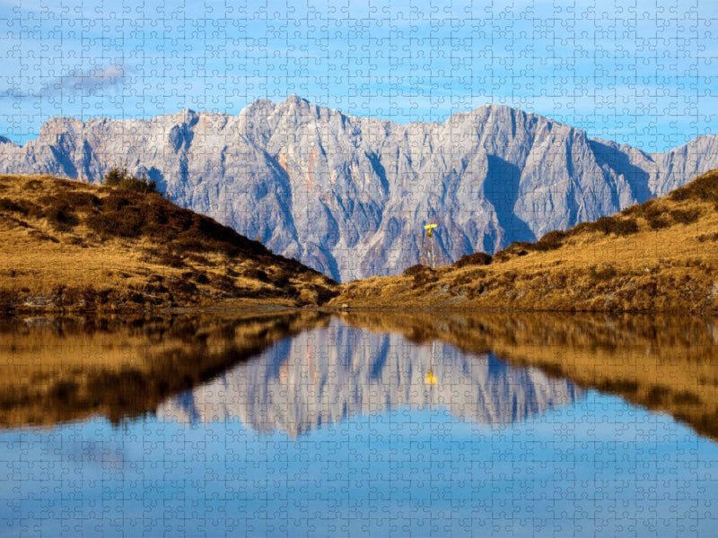 Der obere Paarsee in Dorfgastein - CALVENDO Foto-Puzzle'