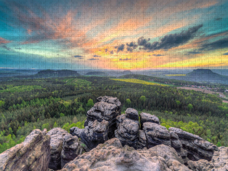 Gohrisch - CALVENDO Foto-Puzzle'