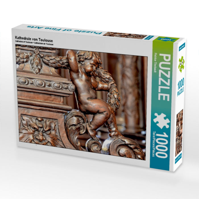 Cathédrale de Toulouse - Puzzle photo CALVENDO 
