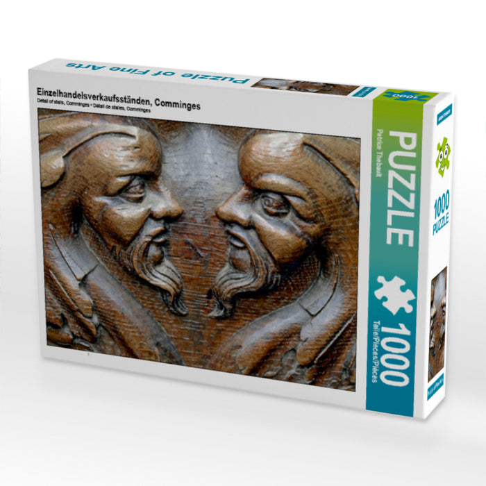 Einzelhandelsverkaufsständen, Comminges 1000 Teile Puzzle quer - CALVENDO Foto-Puzzle'