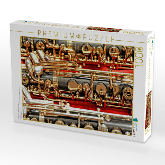 Ein Bild des Zeitplan seiner Oboe - CALVENDO Foto-Puzzle'