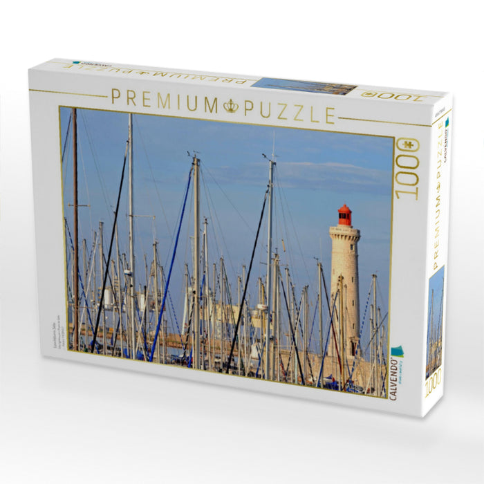 Leuchtturm Sète - CALVENDO Foto-Puzzle'