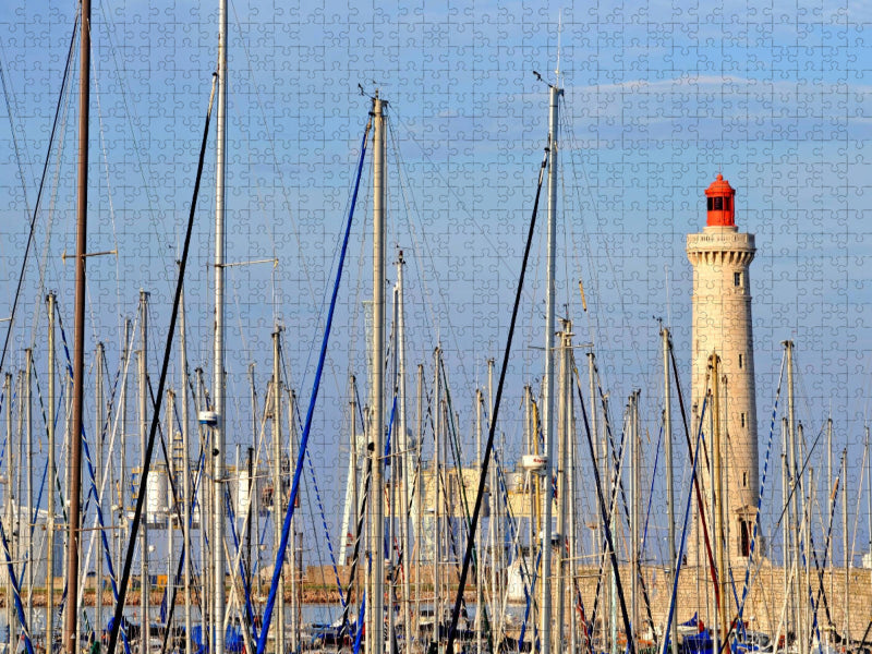 Leuchtturm Sète - CALVENDO Foto-Puzzle'