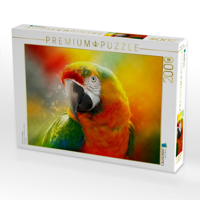 Mein bunter Papagei - CALVENDO Foto-Puzzle'