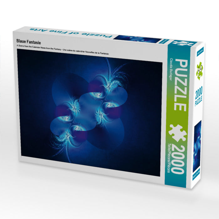 Blue fantasy - CALVENDO photo puzzle 