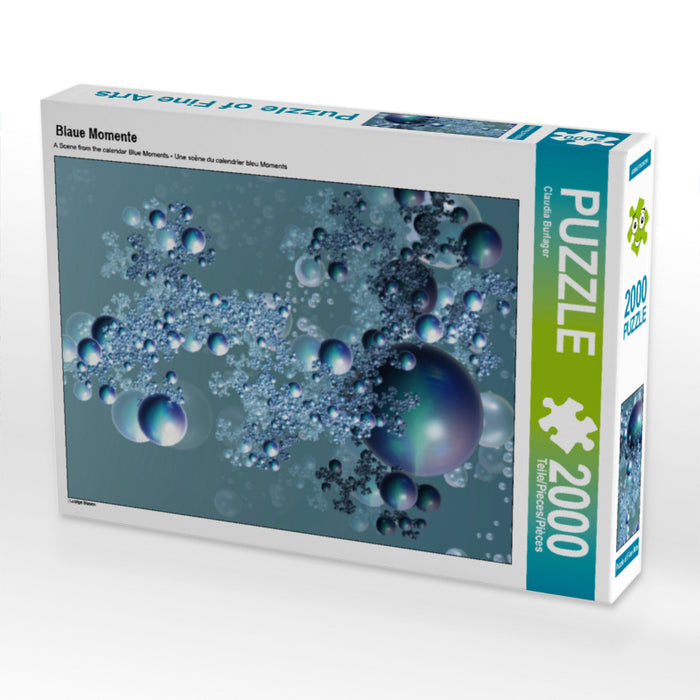 Blaue Momente 2000 Teile Puzzle hoch - CALVENDO Foto-Puzzle'