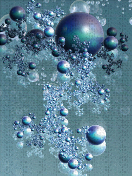 Blaue Momente 2000 Teile Puzzle hoch - CALVENDO Foto-Puzzle'